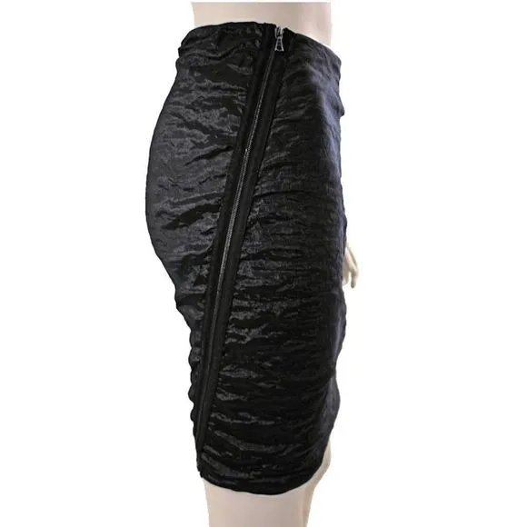 Yigal Azrouël Stretch Gauze Mini Skirt NWT 4
