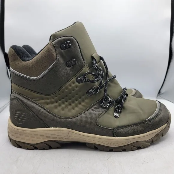 Z by Zella Terran Mens 10M Olive Green Outdoors Boots Comfort Casual Workwear