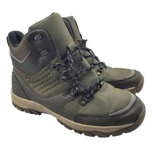 Z by Zella Terran Mens 10M Olive Green Outdoors Boots Comfort Casual Workwear