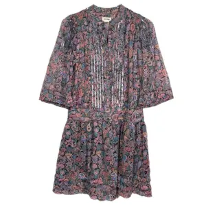 ZADIG &amp; VOLTAIRE Rimo Paisley-Print Mandala Woven Dress In Multicolor Size XS