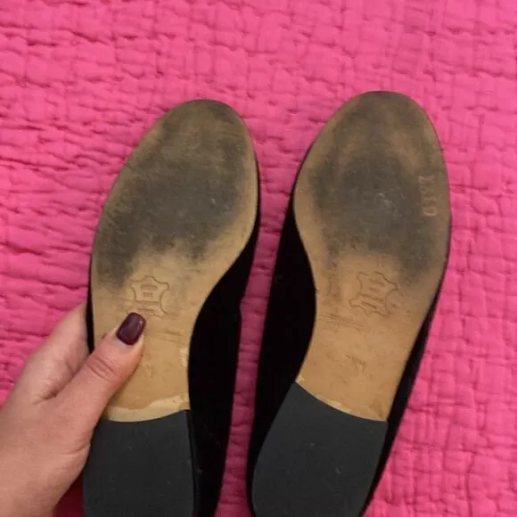 Zalo velvet loafers, size 7,5