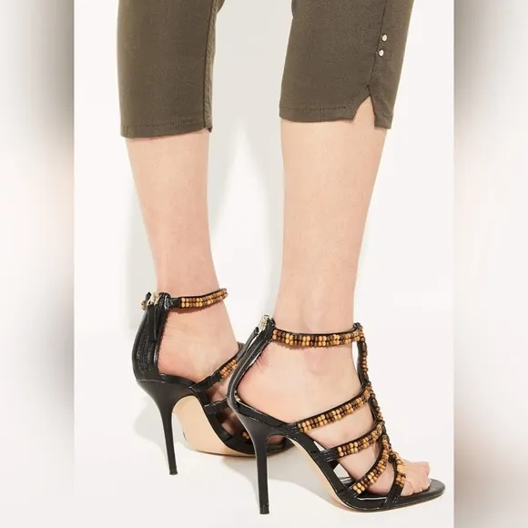Zara Beaded Gladiator Sandals