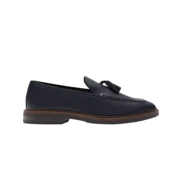 ZARA SPORTY MOCCASINS NAVY BLUE | 2615/920