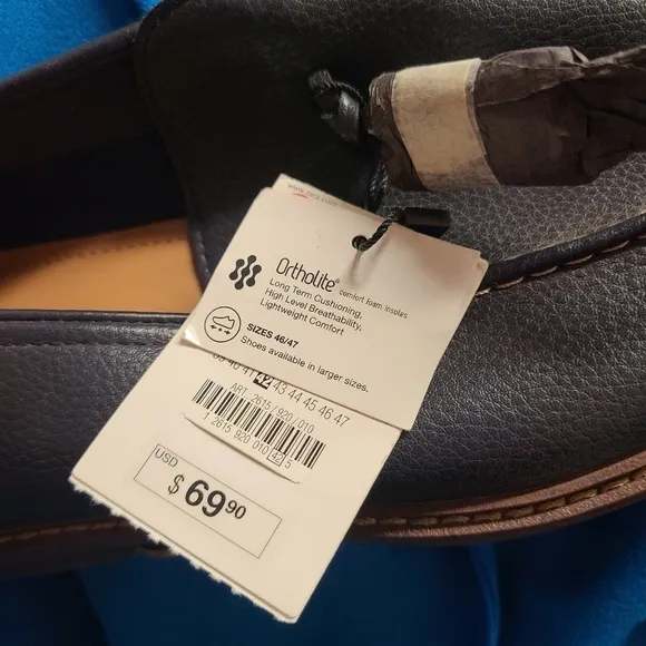 ZARA SPORTY MOCCASINS NAVY BLUE | 2615/920