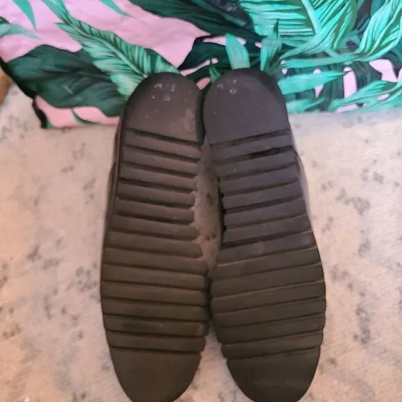 ZARA WOMAN Shoe Black Patent 2827 Platform Career Size 40 US 9.5